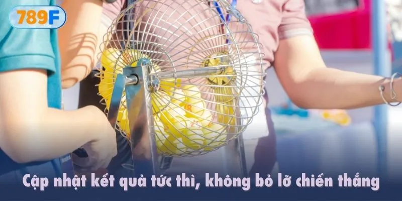 Cập nhật kết quả tức thì, không bỏ lỡ chiến thắng